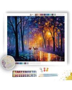 ENCHANTED FOREST GLOW - Paint by Numbers Full Kit