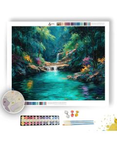MERMAID LAGOON - Paint by Numbers Full Kit