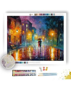 GENTLE RAINFALL - Paint by Numbers Full Kit