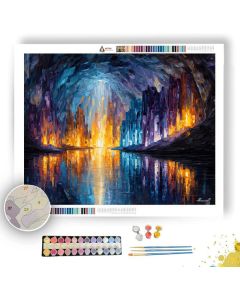 CRYSTAL CAVE WONDER - Paint by Numbers Full Kit