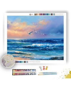 OCEAN BREEZE DREAM - Paint by Numbers Full Kit