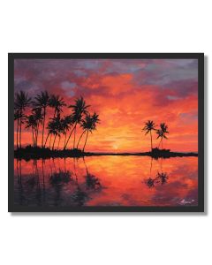 THAI ISLAND LIGHT - FRAMED