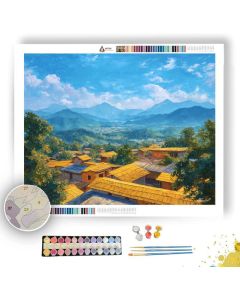 NEPAL VALLEY SUN - Paint by Numbers Full Kit