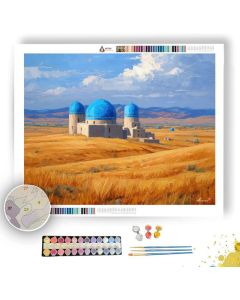 UZBEK SUN VALLEY - Paint by Numbers Full Kit