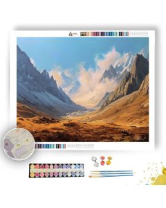 PAKISTAN VALLEY SKY - Paint by Numbers Full Kit