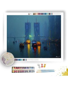 CHONGQING RIVER LIGHT - Paint by Numbers Full Kit