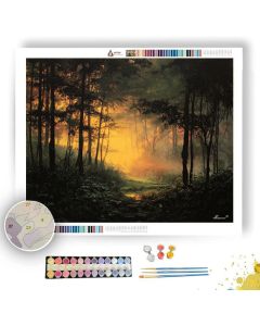 INDIAN FOREST LIGHT - Paint by Numbers Full Kit