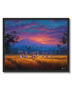 BALI HARVEST CELEBRATION - FRAMED