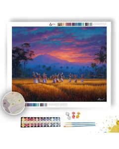 BALI HARVEST CELEBRATION - Paint by Numbers Full Kit