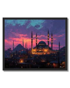 ISTANBUL GOLDEN DOME - FRAMED