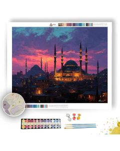 ISTANBUL GOLDEN DOME - Paint by Numbers Full Kit