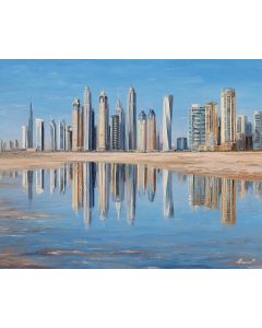 DUBAI SKYLINE REFLECTION