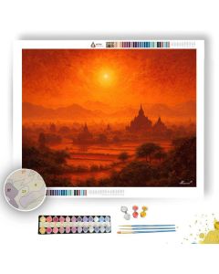 BURMESE SUN VALLEY - Paint by Numbers Full Kit