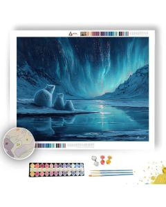 POLAR MOONLIGHT - Paint by Numbers Full Kit