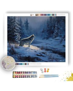 WOLF SONG - Paint by Numbers Full Kit