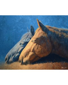 HORSES AT REST