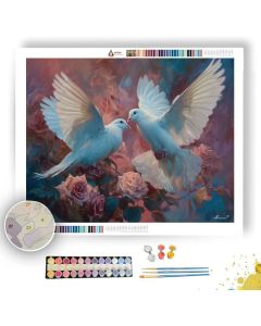 DOVES OF PEACE - Paint by Numbers Full Kit