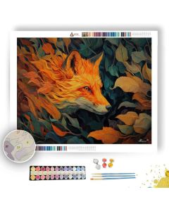 FOX IN AUTUMN - Paint by Numbers Full Kit
