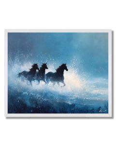 HORSES OF THE SEA - FRAMED