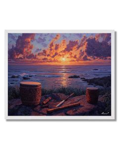 MAORI COAST SONG - FRAMED