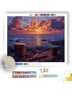 MAORI COAST SONG - Paint by Numbers Full Kit