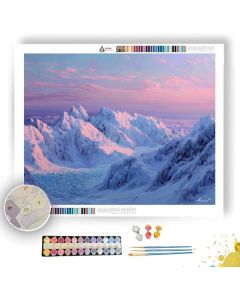 FOX GLACIER LIGHT - Paint by Numbers Full Kit