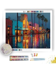 NAPIER ART DECO GLOW - Paint by Numbers Full Kit