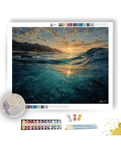 KAIKOURA WHALE LIGHT - Paint by Numbers Full Kit