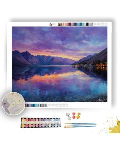 QUEENSTOWN TWILIGHT - Paint by Numbers Full Kit