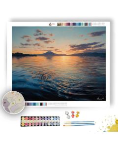 TAUPO LAKE DREAM - Paint by Numbers Full Kit