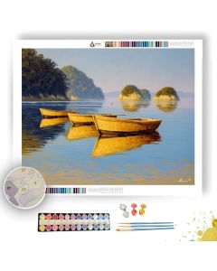 BAY OF ISLANDS REFLECTION - Paint by Numbers Full Kit