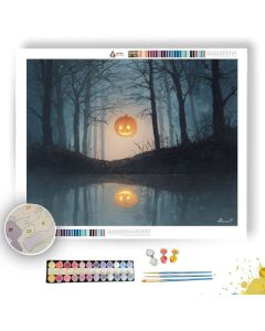 PHANTOM JACK-O-LANTERN - Paint by Numbers Full Kit