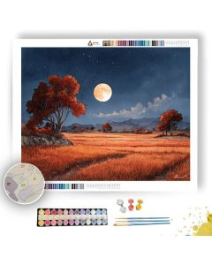 HARVEST MOONLIGHT - Paint by Numbers Full Kit