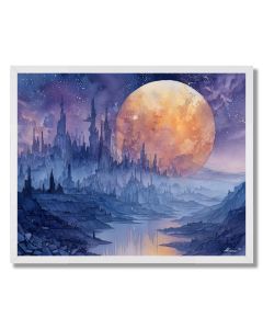 THE SHATTERED MOON - FRAMED