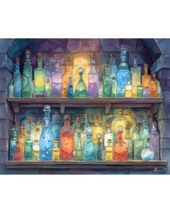GLOWING POTION ROOM