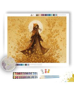 THE AUTUMN SORCERESS - Paint by Numbers Full Kit