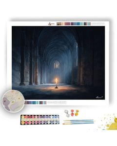 THE LAST FLAME - Paint by Numbers Full Kit