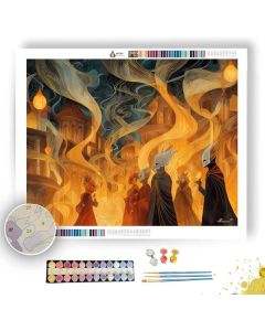 HAUNTED MASQUERADE - Paint by Numbers Full Kit