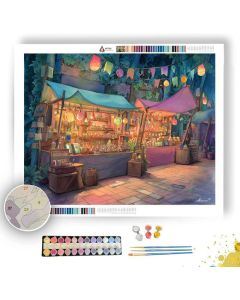 SHADOWED FAIRY MARKET - Paint by Numbers Full Kit