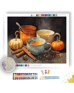 SPICE AND CIDER - Paint by Numbers Full Kit