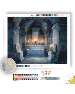CRYPT OF ECHOES - Paint by Numbers Full Kit