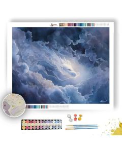 DRAGON OF THE VEIL - Paint by Numbers Full Kit
