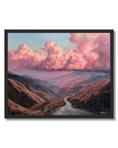 CHILEAN MOUNTAIN PASS - FRAMED