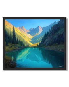 ANDES SUNRISE - FRAMED