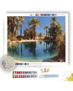 MOROCCAN OASIS LIGHT - Paint by Numbers Full Kit