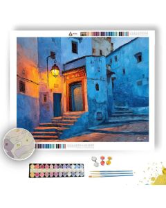 MOROCCAN STREET LIGHT - Paint by Numbers Full Kit