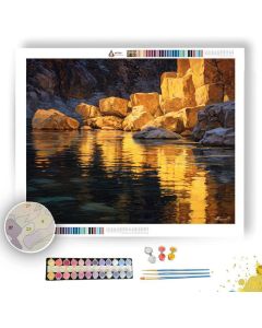 NUBIAN RIVER LIGHT - Paint by Numbers Full Kit