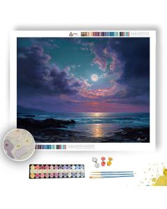 CAPE EVENING MOON - Paint by Numbers Full Kit