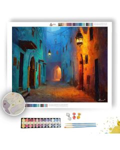 MOROCCAN MEDINA GLOW - Paint by Numbers Full Kit