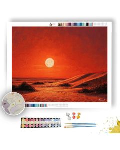SAHARA SUN GLOW - Paint by Numbers Full Kit
